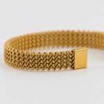 Fashion-C-Shape-304-Stainless-Steel-18K-Gold-Plating-In-The-Furnace-Bangle-In-Bulk_4