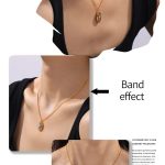 Simple-Style-Classic-Style-Round-Star-18K-Gold-Plated-Shell-304-Stainless-Steel-Shell-Wholesale-Pendant-Necklace-display-picture-4