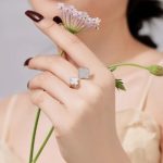 Sterling-Silver-Simple-Style-Classic-Style-Inlay-Four-Leaf-Clover-Rhinestones-Rings_2